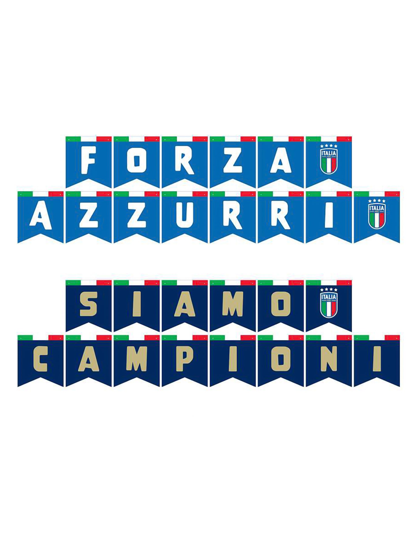 Verjaardagsset Italiaanse voetbalbond 44-delig
