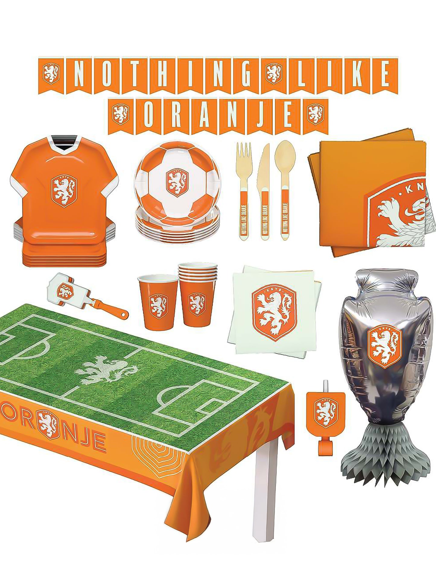 Nederlands elftal verjaardagsset 75-delig