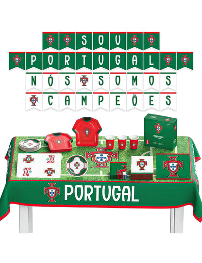 Verjaardagsset Portugese voetbalbond 44-delig