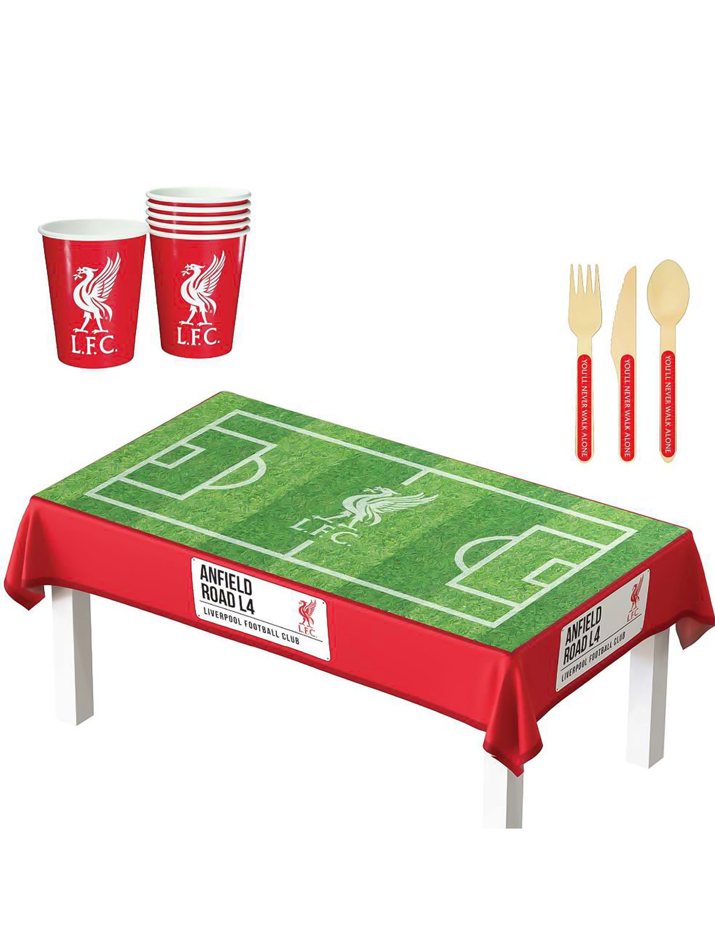 Liverpool Football Club verjaardagsset 75-delig