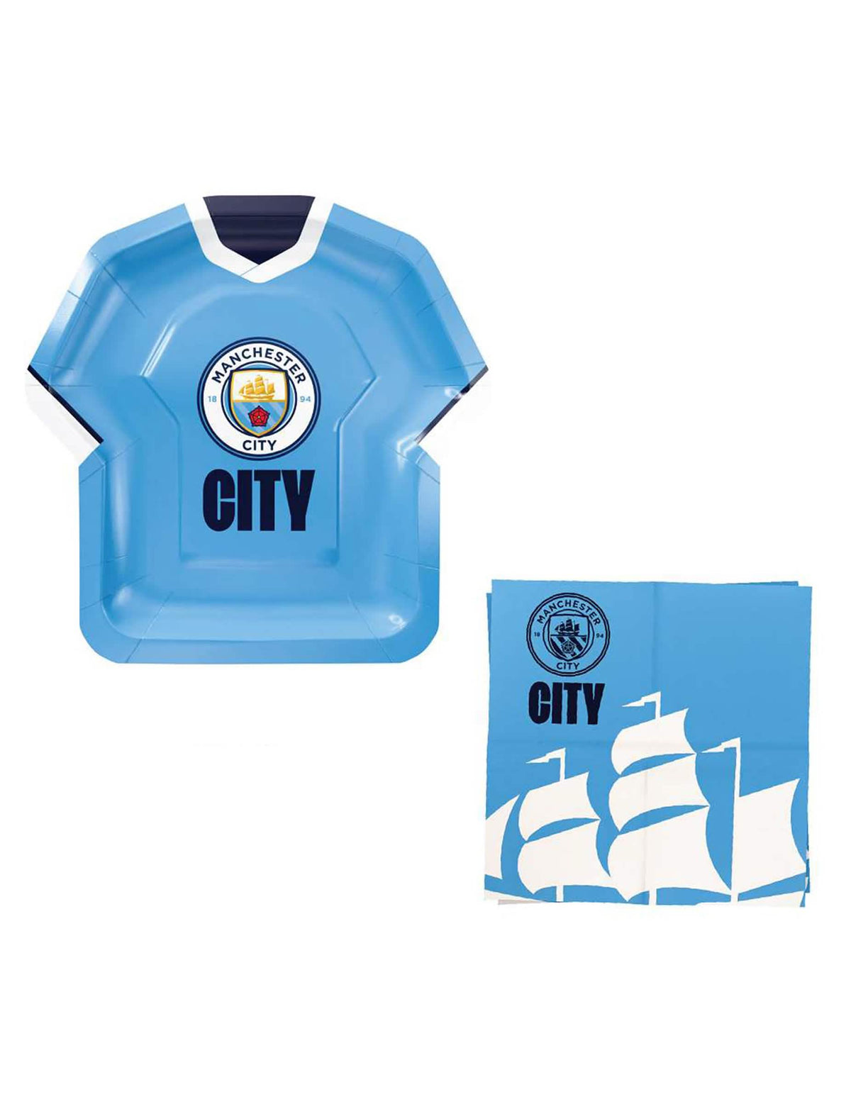 Manchester City Football Club verjaardagset 44-delig