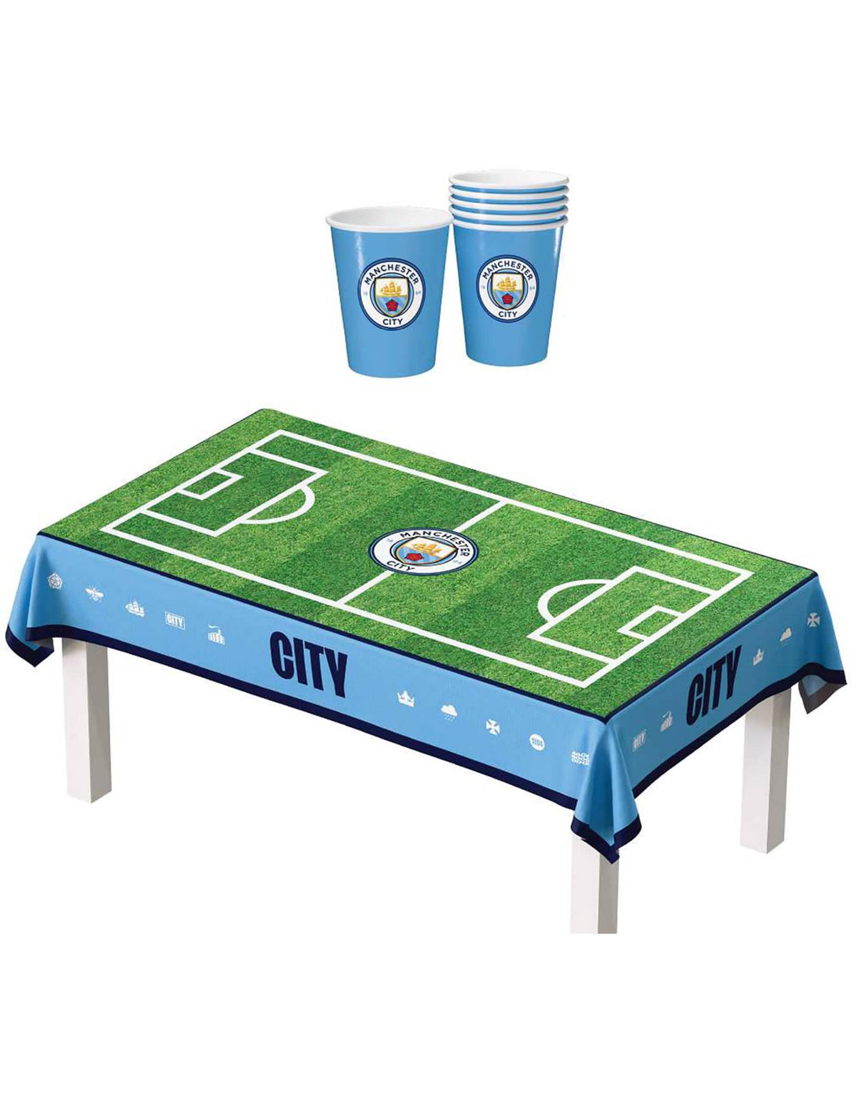 Manchester City Football Club verjaardagset 44-delig