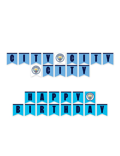 Kit anniversaire Manchester City Football Club 44 pièces