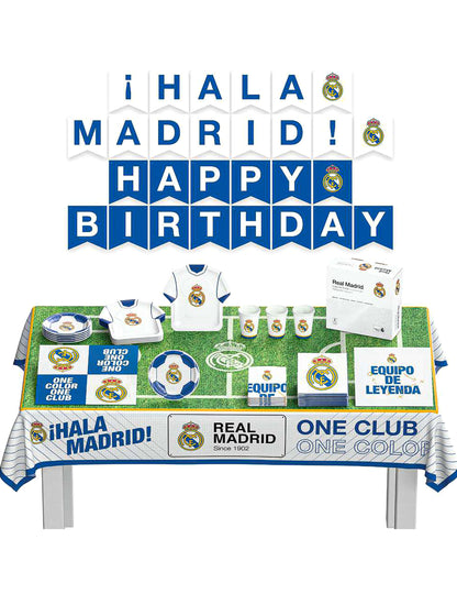 Kit anniversaire Real Madrid CF 44 pièces