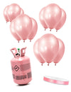 Heliumflesset 12 ballonnen roségoud