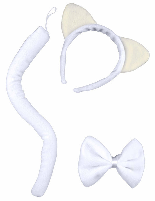 Kit chat blanc adulte