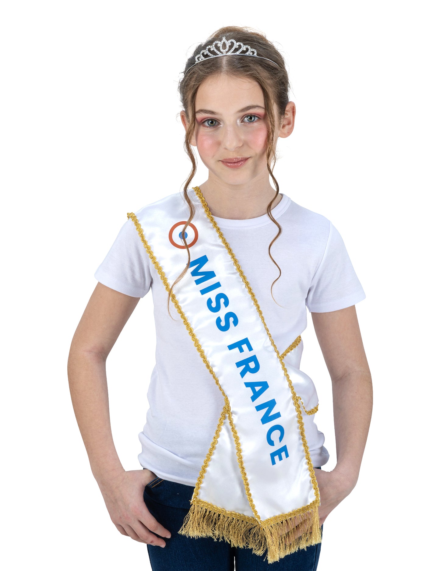 Kit Miss France™ écharpe et diadème