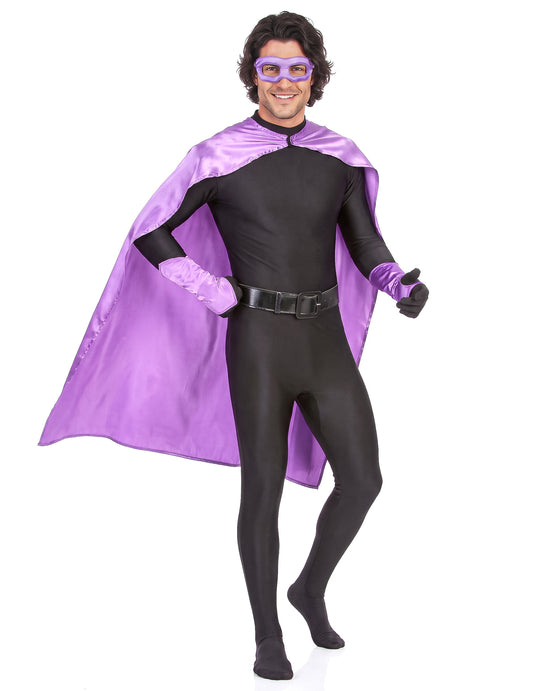Kit super héros violet adulte