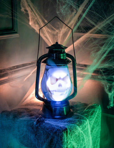 Halloween lantaarn met licht en geluid