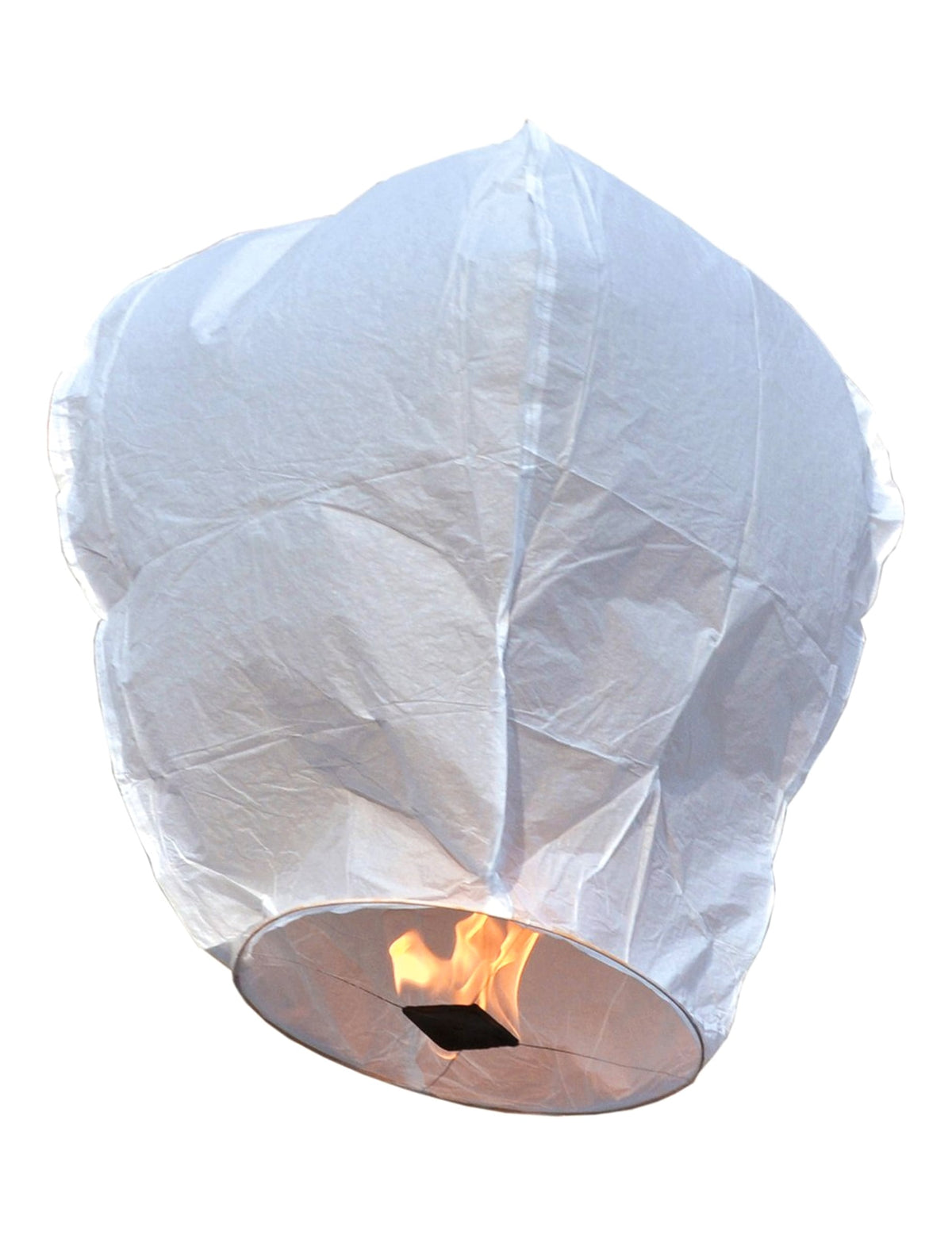 Lanterne volante blanche 1m