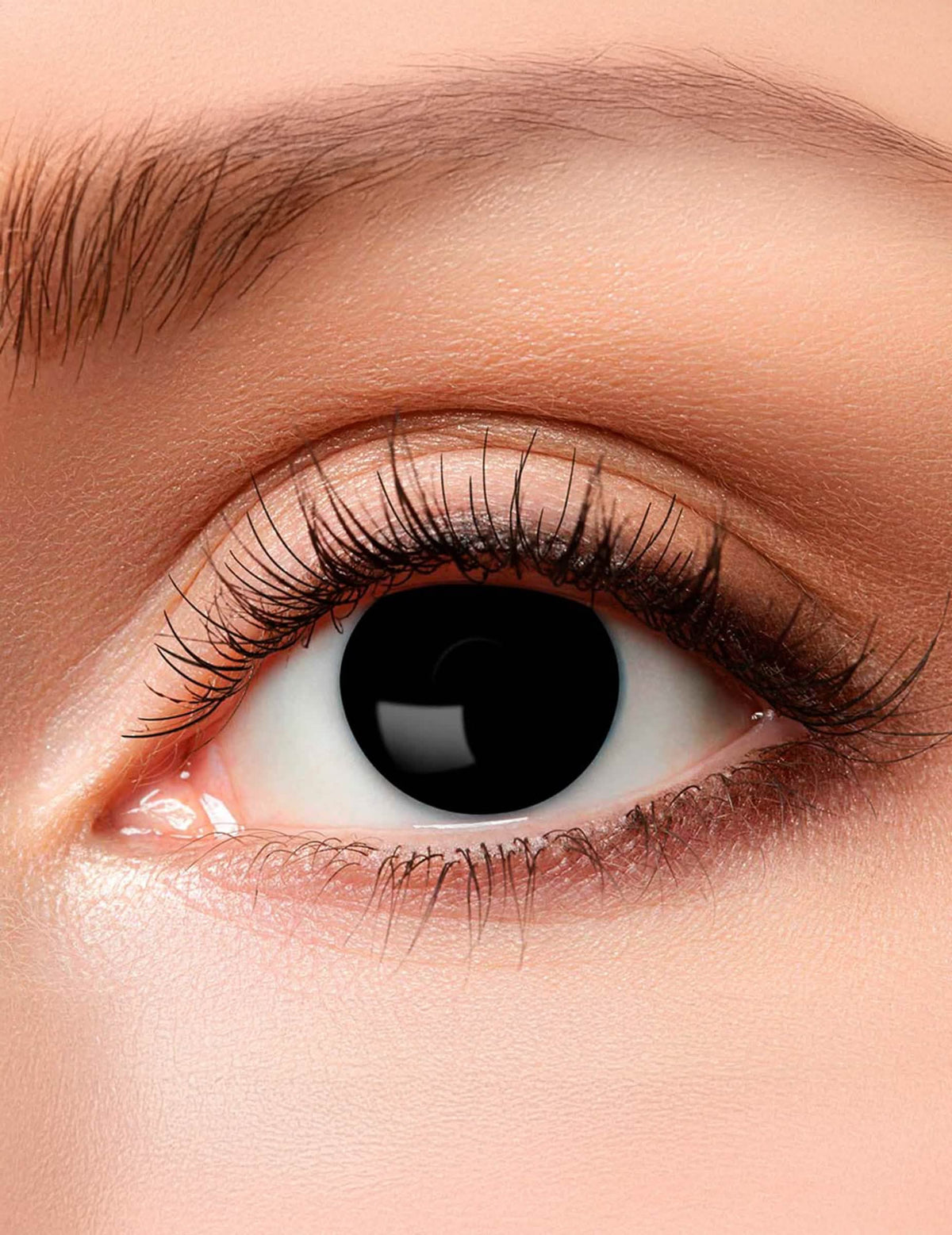 fantasielenzen zwart oog zwart voor volwassenen zwart