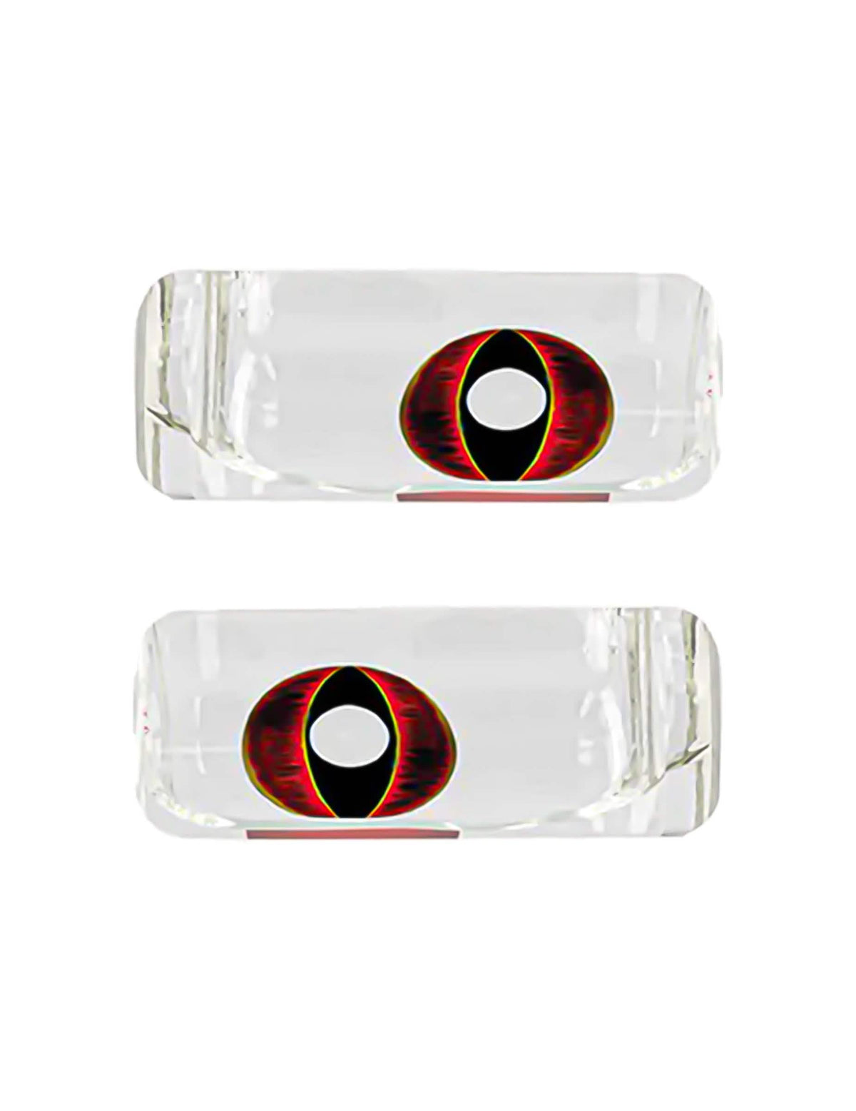 Lentilles yeux de dragon rouges 3 mois adulte