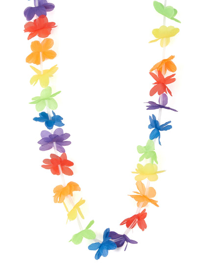 Lot de 12 Colliers bienvenue multicolore