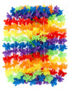 Lot de 12 Colliers bienvenue multicolore