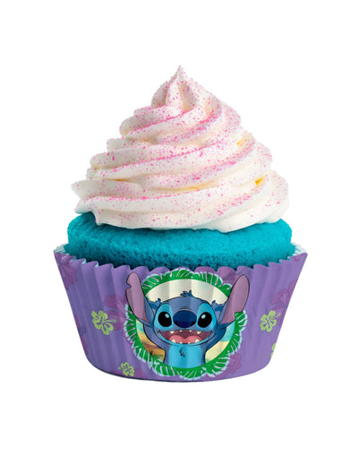 Lot de 25 caissettes à cupcakes Stitch™  5 × 3 cm