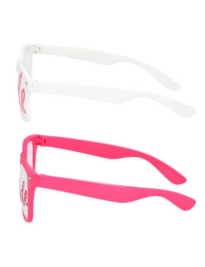 Lot de 3 lunettes Team Bride et Bride to be adulte