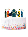 Set van 5 Harry Potter™ taarttoppers