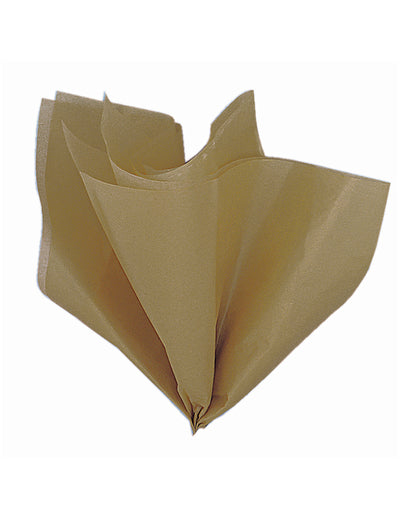 5 vellen goud metallic vloeipapier