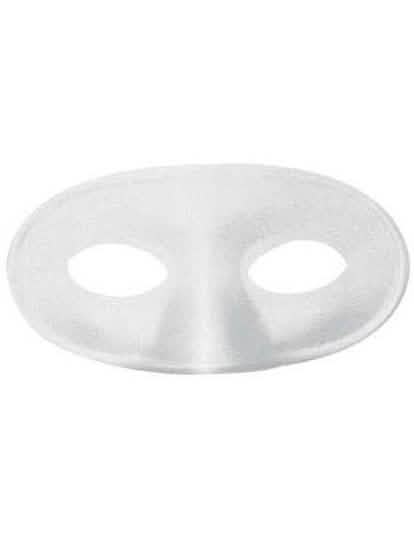 Wit wolfmasker voor kinderen wit