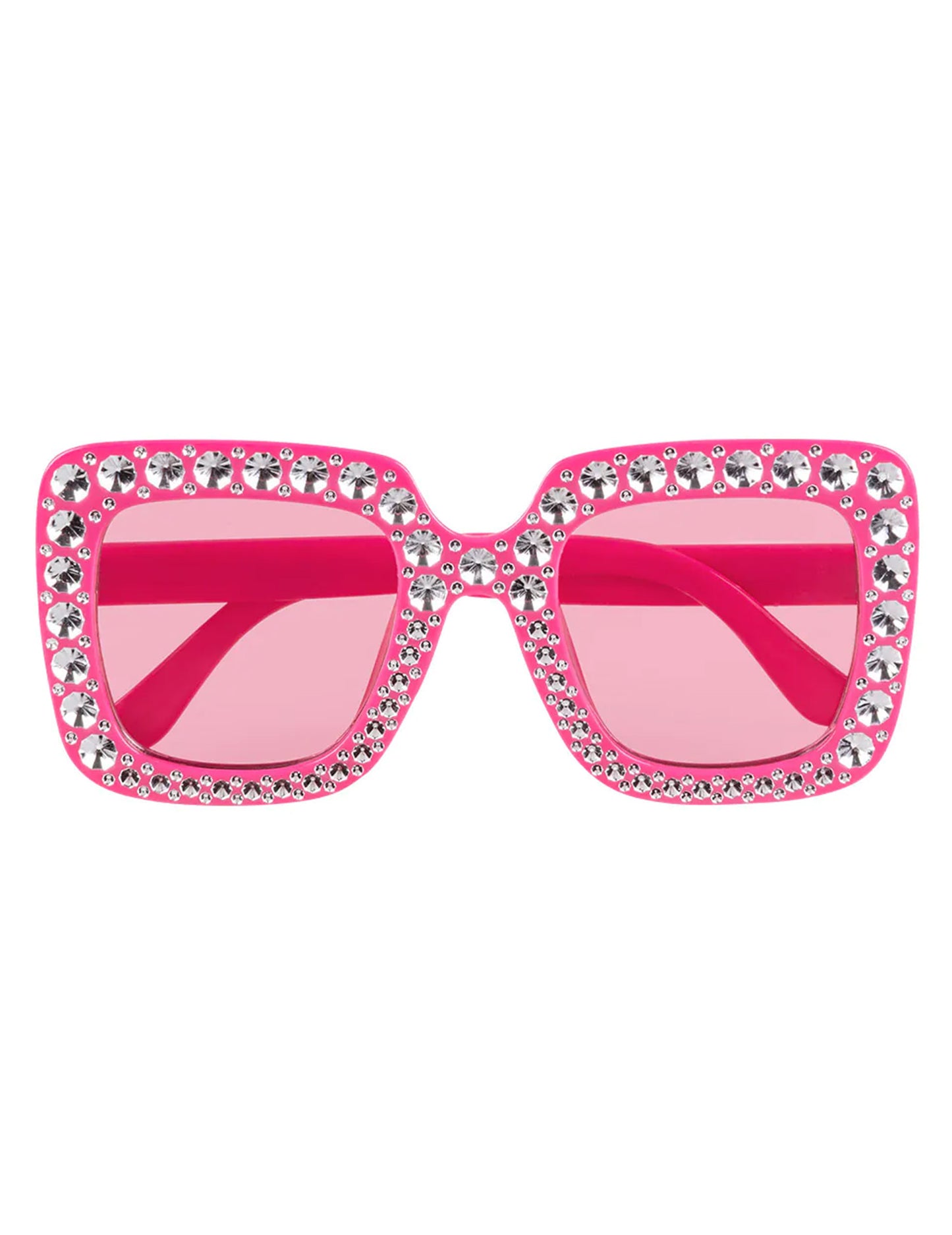 Roze bril bling bling