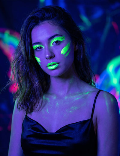 Neongroene fluorescerende make-up 7,8 g
