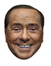 Masque en carton Silvio Berlusconi pour adulte réaliste