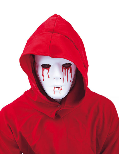 Masque larmes ensanglantées homme
