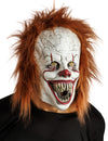 Luxe latex killer clown masker volwassene