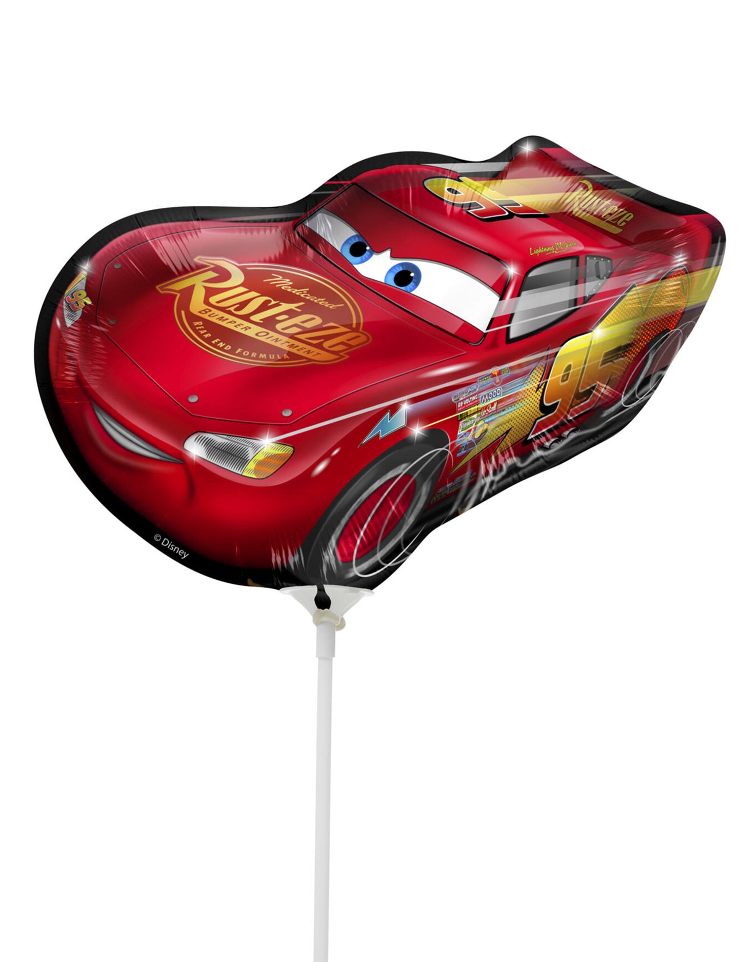 Ballon aluminium en forme Cars