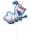Ballon aluminium en forme Olaf La Reine des Neiges