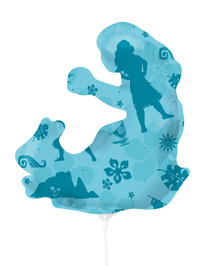 Mini aluminium ballon Vaiana™ 22 x 37 cm