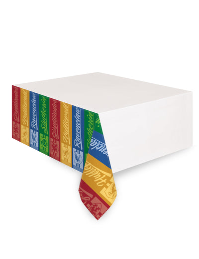 Papieren Harry Potter™ Afdelingen tafelkleed 137 × 213 cm