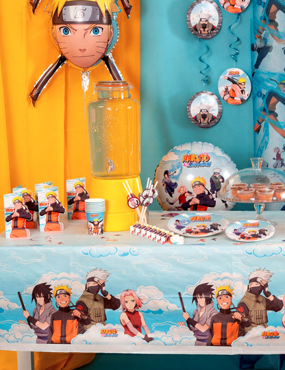 Recycleerbare papieren tafelkleed Naruto Shippuden™ 136 x 228 cm