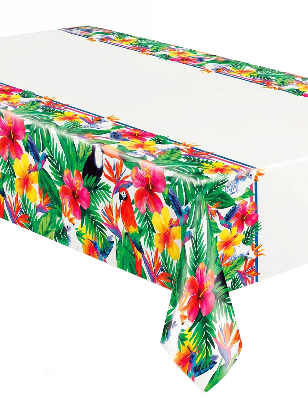 Plastic Tropical Palm tafelkleed 137 x 213 cm