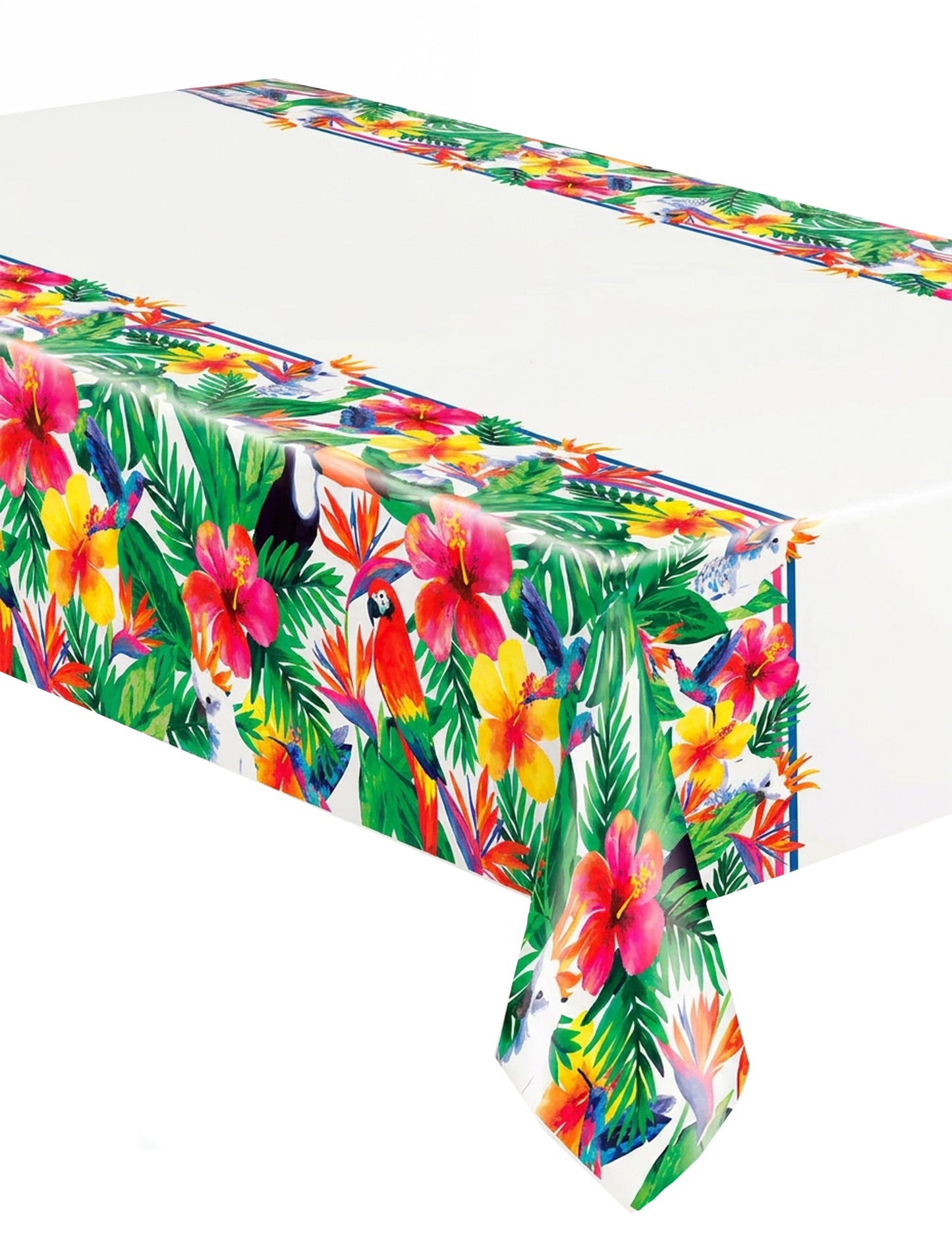 Plastic Tropical Palm tafelkleed 137 x 213 cm