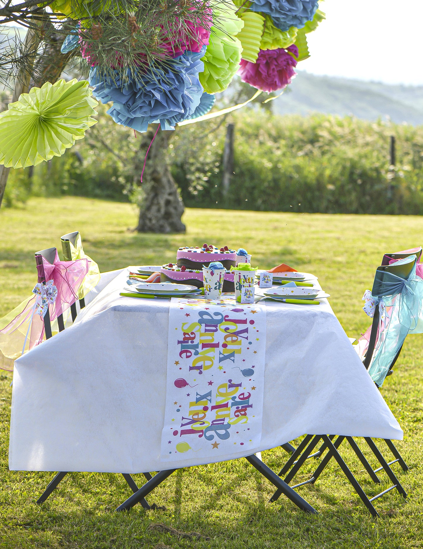Wit non-woven tafelkleed op rol 120 cm x 10 m
