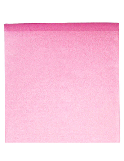 Nappe en rouleau intissé rose 120 cm x 10 m