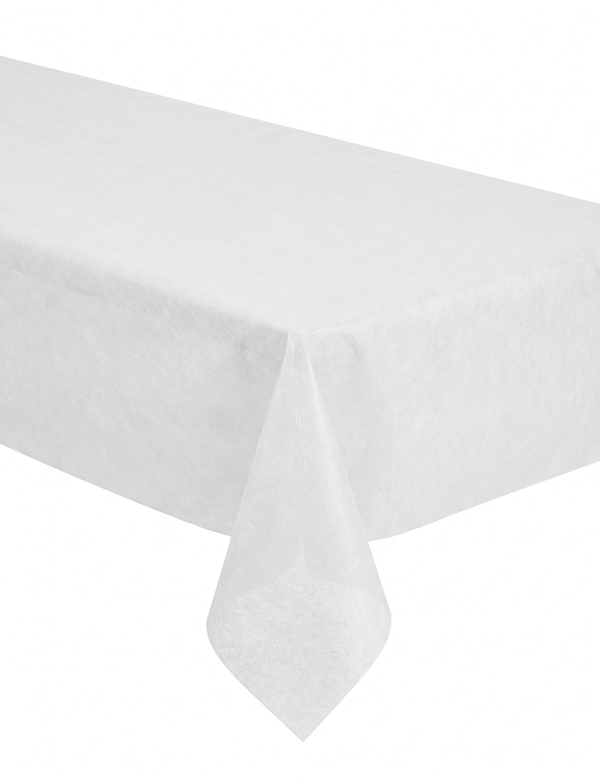Wit non-woven tafelkleed 150 x 300 cm