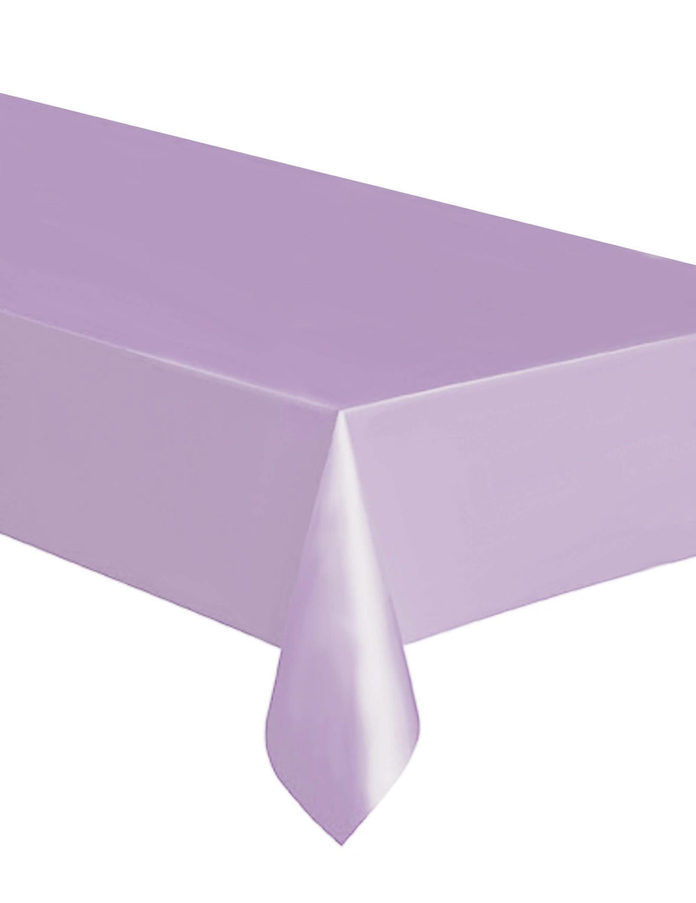 Rechthoekig wegwerpbaar plastic tafelkleed voor feest lavendel