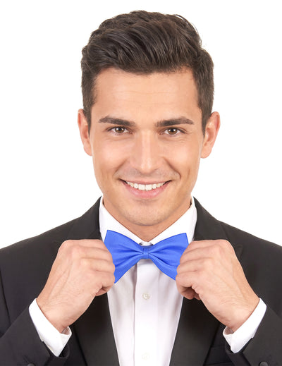 Noeud papillon bleu marine adulte