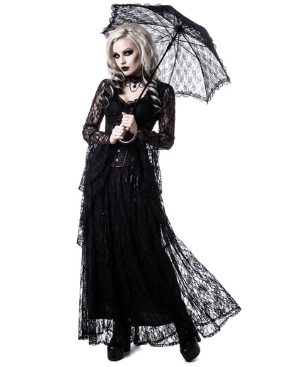 Ombrelle gothique noire