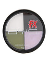 Palette maquillage 4 couleurs Halloween zombie 10 g