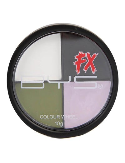 Palette maquillage 4 couleurs Halloween zombie 10 g