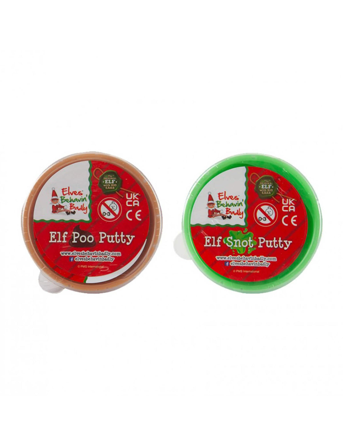 Pâte à crotte et morve de lutin farceur pour enfant marron et verte
