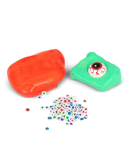 Scrunchems klei en slijm met oogbal en mini-oogjes