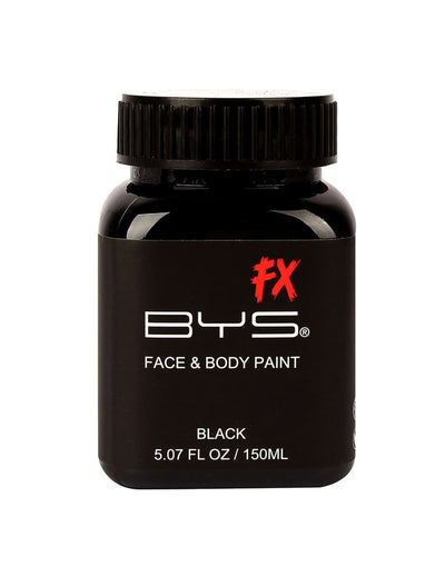 Peinture visage et corps spécial FX noir 150 ml