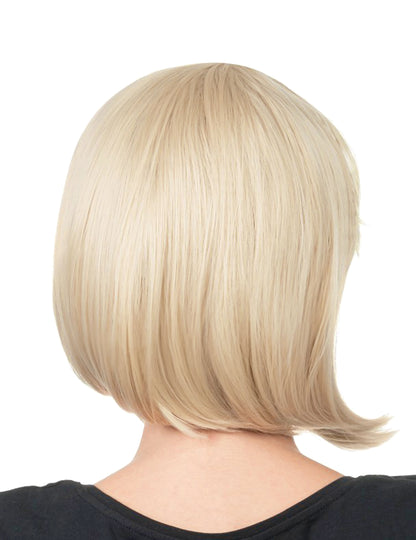 Perruque coiffable carrée blonde luxe femme