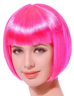 Roze feestpruiken