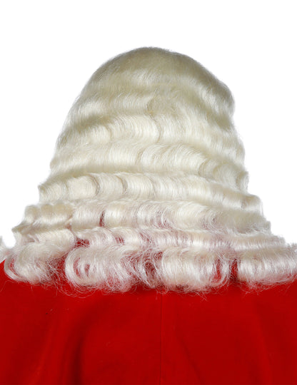 Professionele Sinterklaas pruik en baard van yakhaar