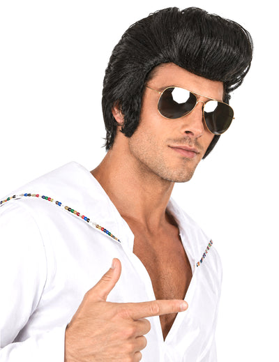 Perruque star du rock homme
